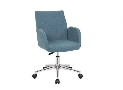 Blue office chair, designer desk swivel chair, luxury executive chair, new